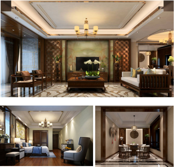 圣特立.天幕(新中式精裝房工程)